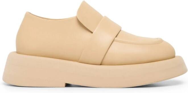 Marsèll Musona chunky leren loafers Beige