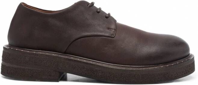 Marsèll Oxford leren veterschoenen Bruin