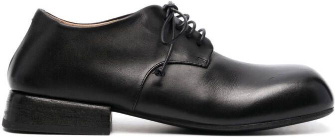 Marsèll Oxford leren veterschoenen Zwart