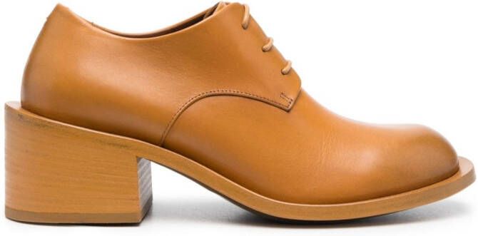 Marsèll Oxford schoenen met blokhak Bruin