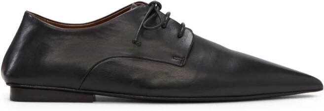 Marsèll Oxford schoenen met puntige neus Zwart