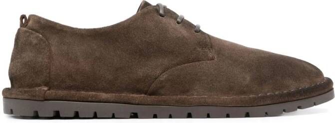 Marsèll Oxford suède veterschoenen Bruin