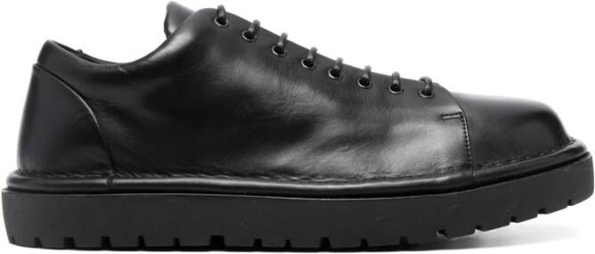 Marsèll Pallottola lace-up leather oxfords Zwart