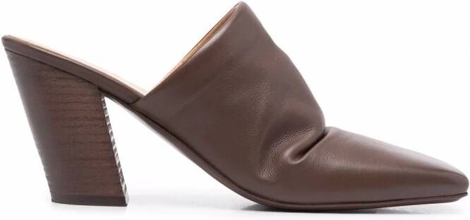 Marsèll Pinnettina muiltjes met vierkante neus Bruin