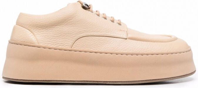 Marsèll Sneakers met plateauzool Beige