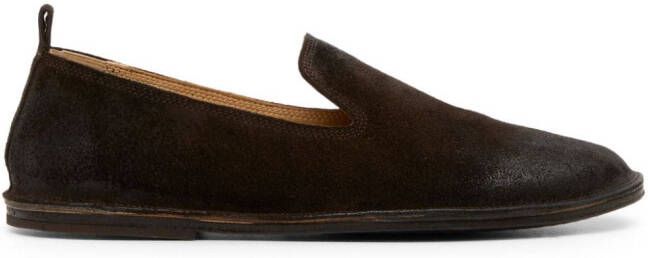 Marsèll Strasacco nubuck loafers Bruin