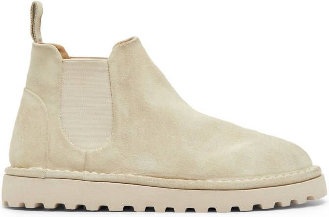 Marsèll Suède enkellaarzen Beige