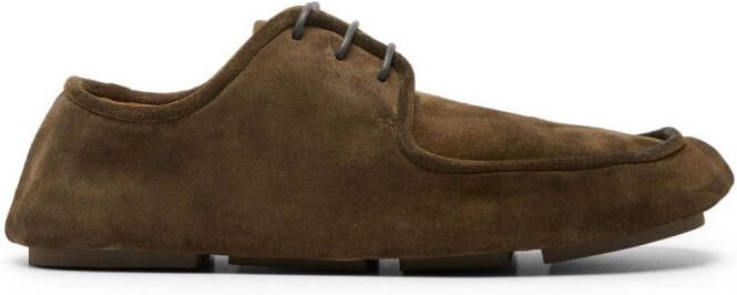 Marsèll Toddone suède derby schoenen Bruin