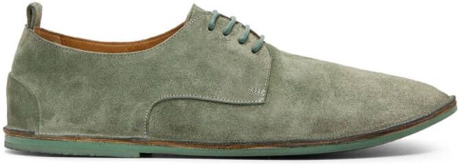 Marsèll Suède derby schoenen Groen