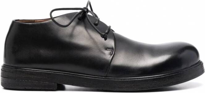 Marsèll Zucca Oxford leren schoenen Zwart
