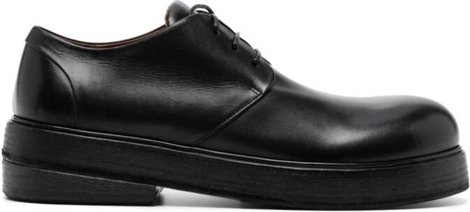 Marsèll Zuccolona 30mm leather derby shoes Zwart