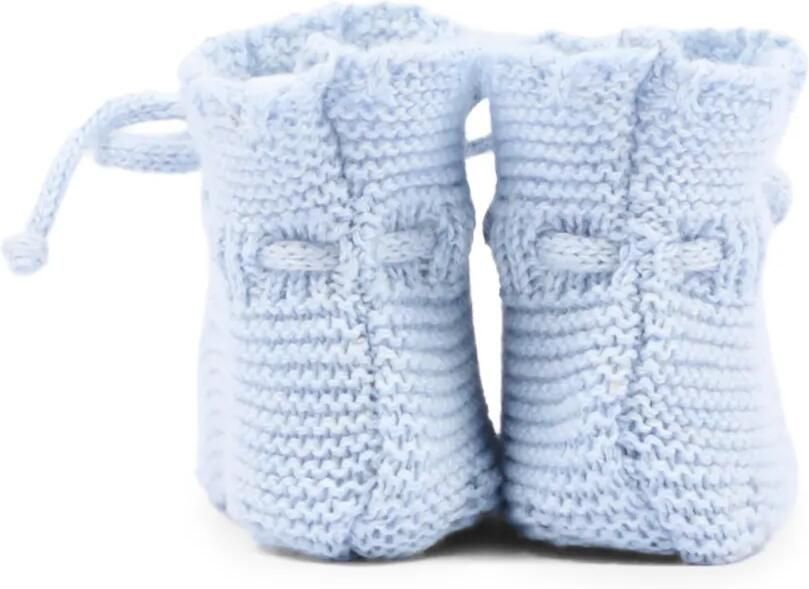 Martin Aranda Grofgebreide babyschoentjes Blauw - Foto 5