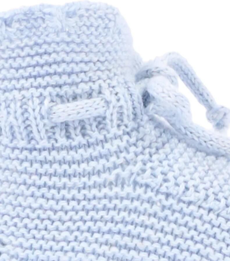 Martin Aranda Grofgebreide babyschoentjes Blauw - Foto 2