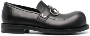 Martine Rose Loafers met ronde neus Zwart