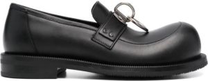 Martine Rose Loafers met ringdetail Zwart