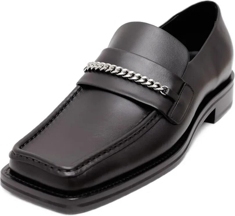 Martine Rose Loafers met kettingdetail Zwart - Foto 4
