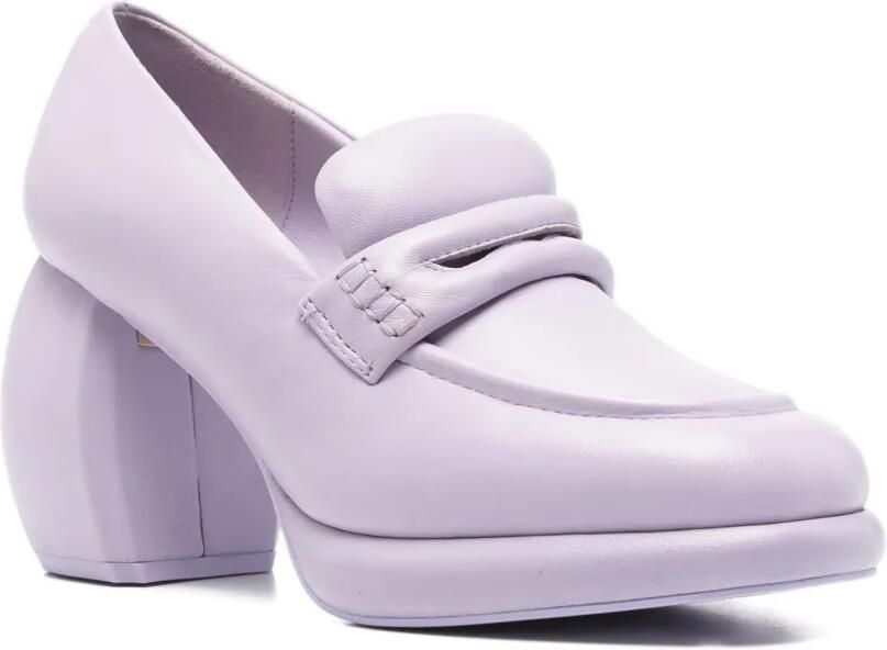 Martine Rose x Clarks 80 mm loafers met bolvormige hak Paars - Foto 3