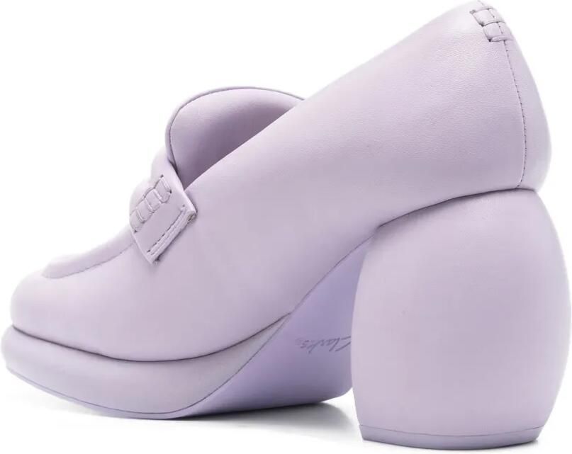 Martine Rose x Clarks 80 mm loafers met bolvormige hak Paars - Foto 2