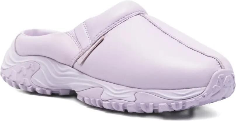 Martine Rose x Clarks Clog 1 loafers Paars - Foto 2