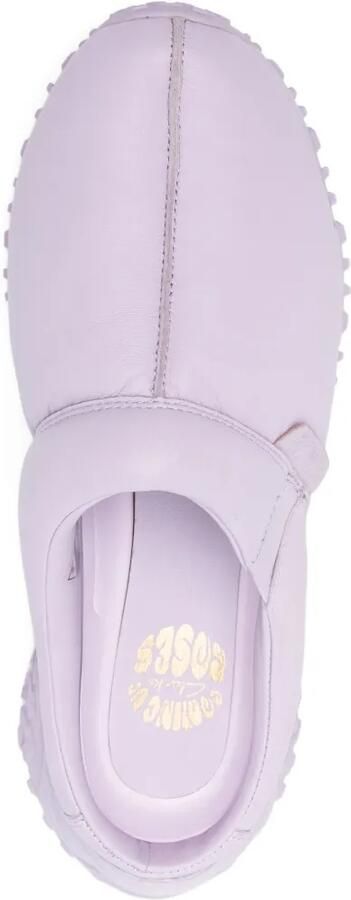 Martine Rose x Clarks Clog 1 loafers Paars - Foto 3