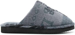 Martine Rose x Tommy Hilfiger slippers met logoprint Grijs