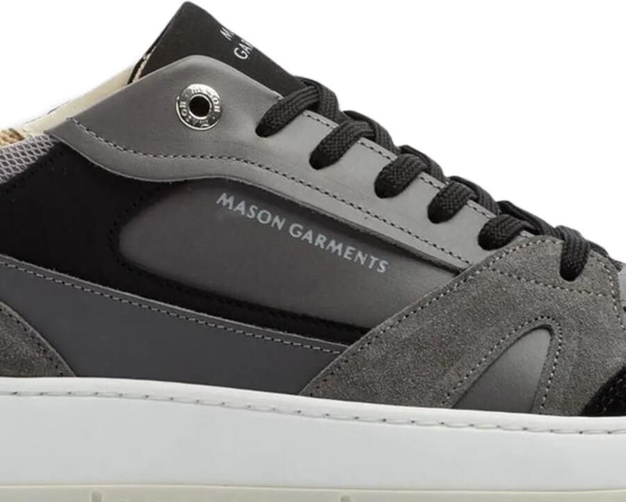 Mason Garments Matera Originale leren low-top sneakers Grijs
