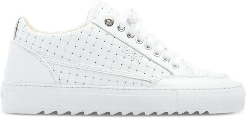 Mason Garments Tia Bardolino leren low-top sneakers Wit