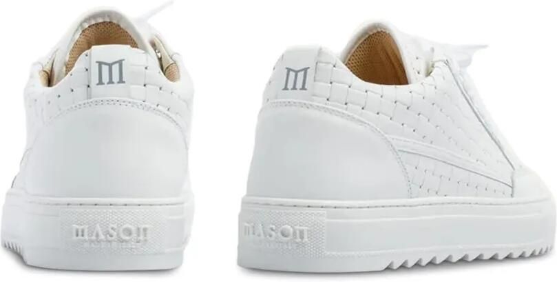 Mason Garments Tia Bardolino leren low-top sneakers Wit - Foto 5