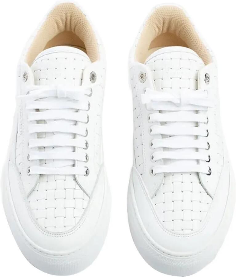 Mason Garments Tia Bardolino leren low-top sneakers Wit - Foto 2