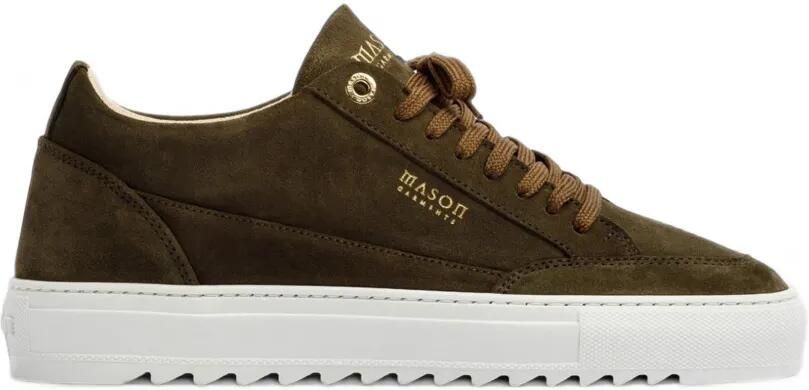 Mason Garments Tia Corporativo suède sneakers Bruin - Foto 1