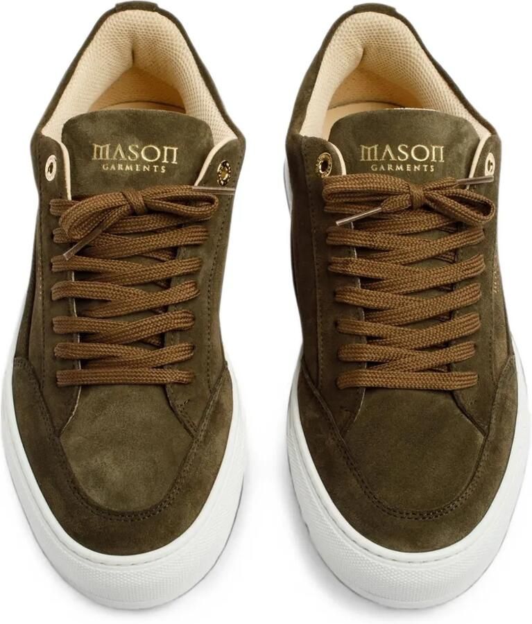 Mason Garments Tia Corporativo suède sneakers Bruin - Foto 2