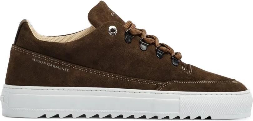 Mason Garments Torino Colorato suède sneakers Bruin - Foto 1