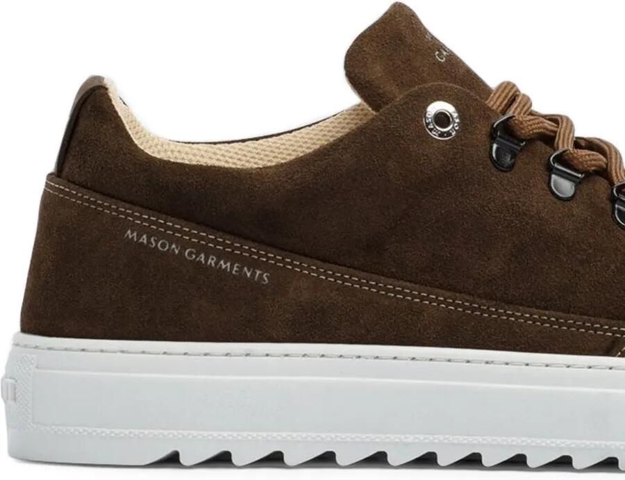 Mason Garments Torino Colorato suède sneakers Bruin - Foto 2