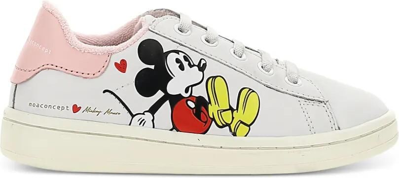 Master Of Arts Kids Mickey Mouse grafische print sneakers Wit - Foto 3