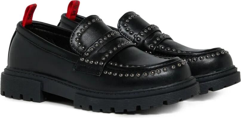 MAX&Co. Kids Loafers verfraaid met studs Zwart - Foto 2