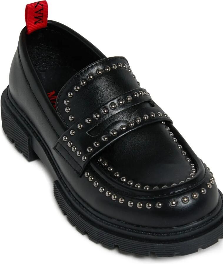 MAX&Co. Kids Loafers verfraaid met studs Zwart - Foto 4