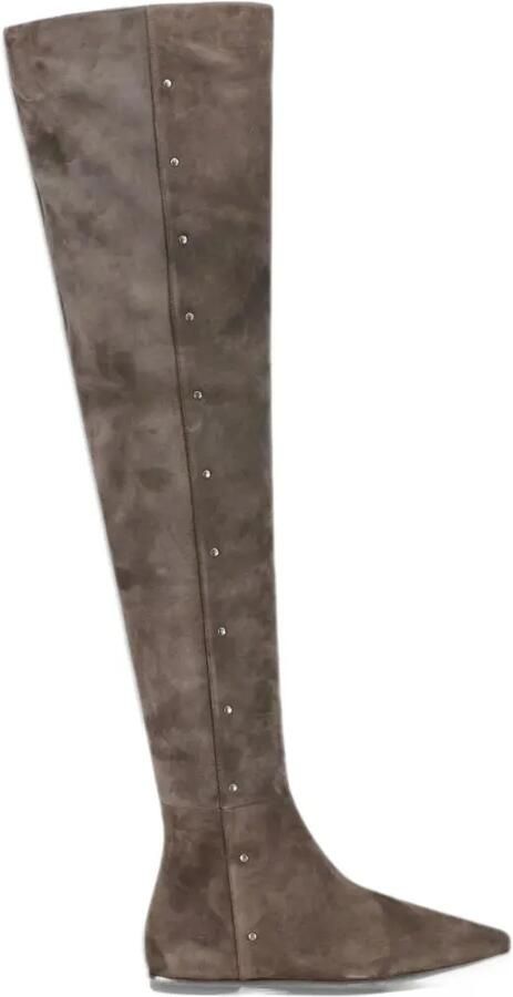 Max Mara Maspietra stud-embellished boots Bruin