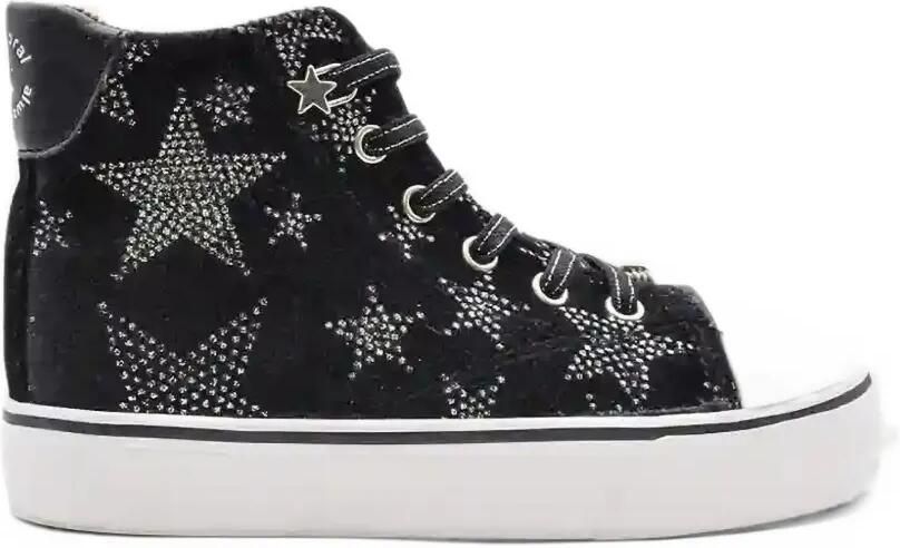 Mayoral star-print high-top sneakers Zwart