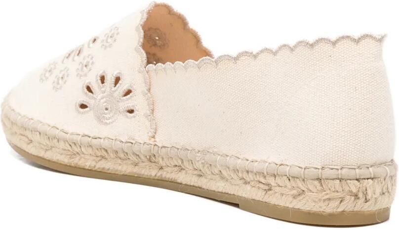 MC2 Saint Barth Broderie anglaise espadrilles Beige - Foto 2