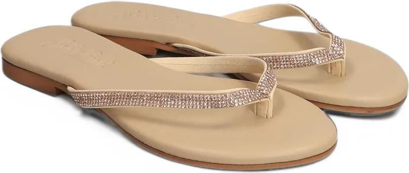 MC2 Saint Barth Sandalen verfraaid met kristallen Beige - Foto 3
