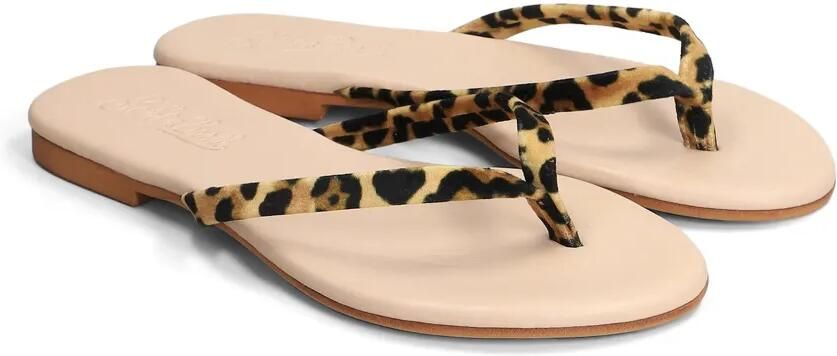 MC2 Saint Barth Teenslippers met luipaardprint Beige - Foto 3