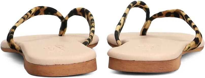MC2 Saint Barth Teenslippers met luipaardprint Beige - Foto 4