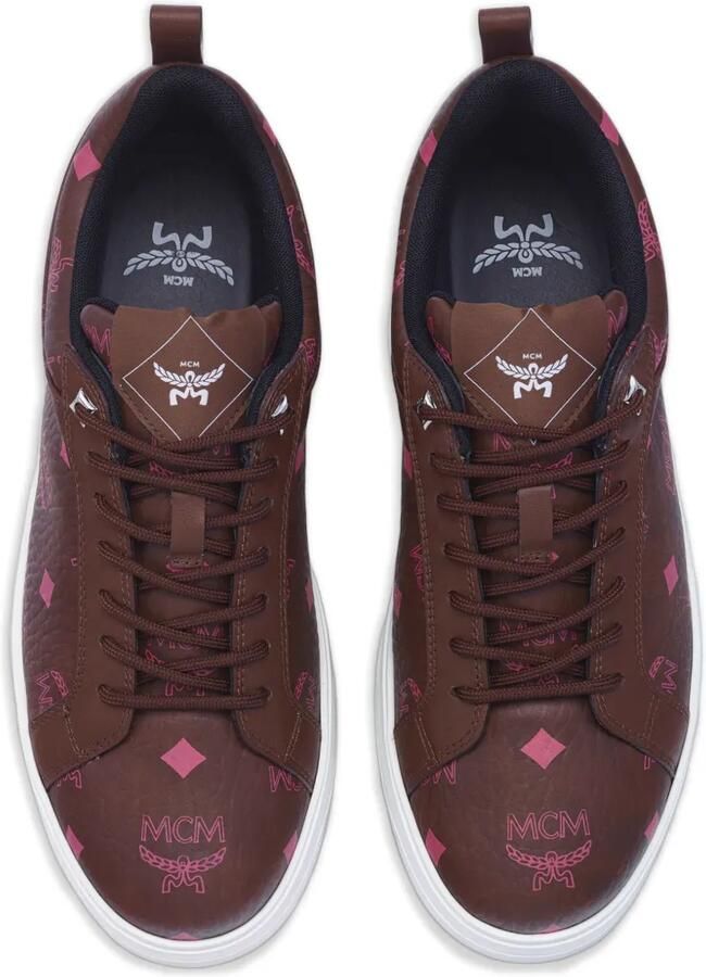 MCM Neo Terrain sneakers met logoprint Bruin - Foto 2