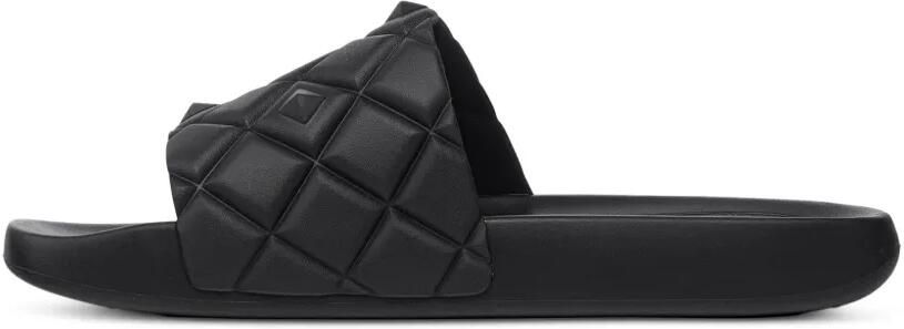 MCM Quilted Diamond slippers Zwart
