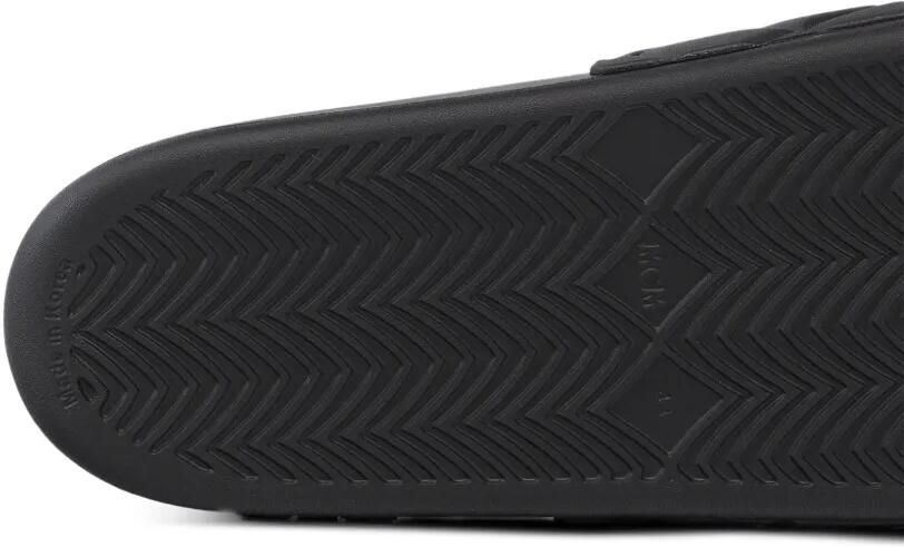 MCM Quilted Diamond slippers Zwart - Foto 4