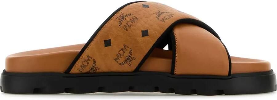 MCM Sandalen met print Bruin