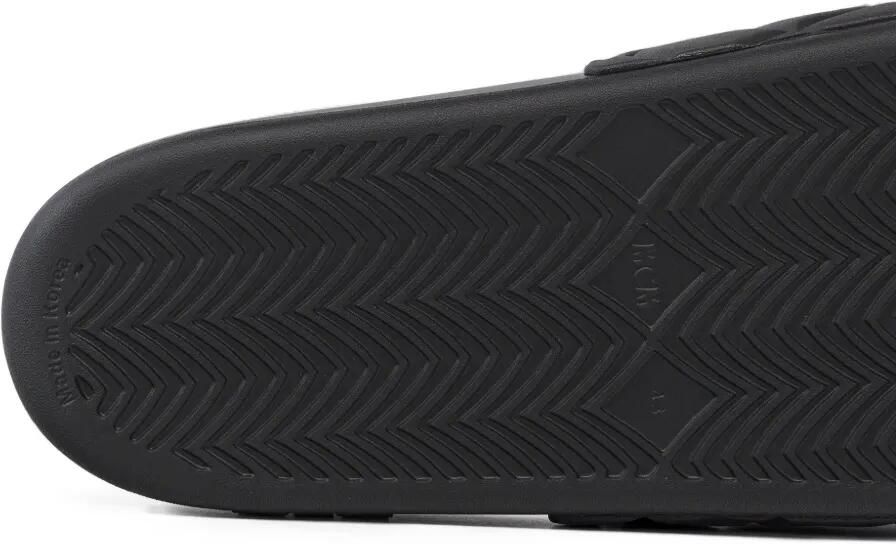 MCM Slippers met gewatteerd effect Zwart - Foto 4