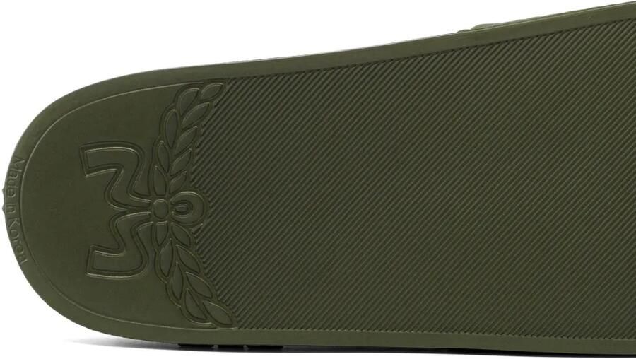 MCM Slippers met monogram Groen - Foto 4