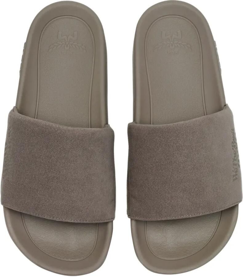MCM Wij hebben de beste ultrasuède slippers Grijs - Foto 3