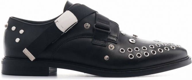 MCQ Skelter brogues met studs Zwart